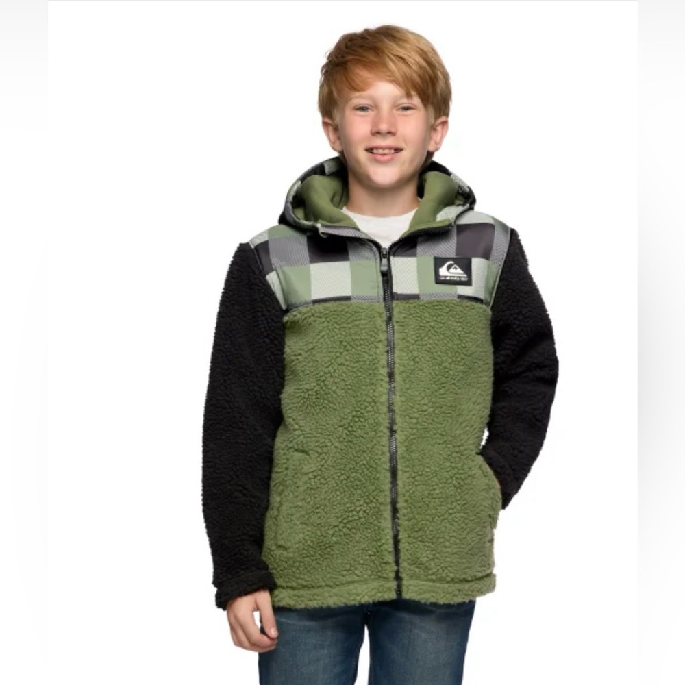 NWT Quiksilver Youth Sherpa Jacket